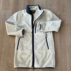 Patagonia Fleece Zip Up Parka, size small